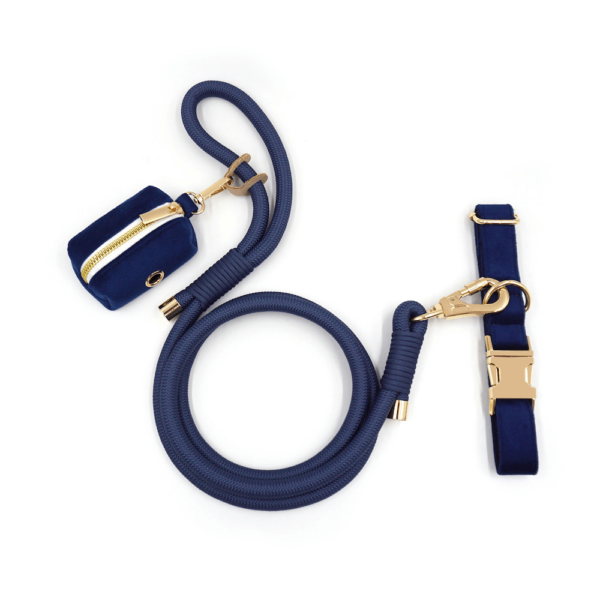 Set: halsband, lijn en poepzaktasje - Afbeelding 7